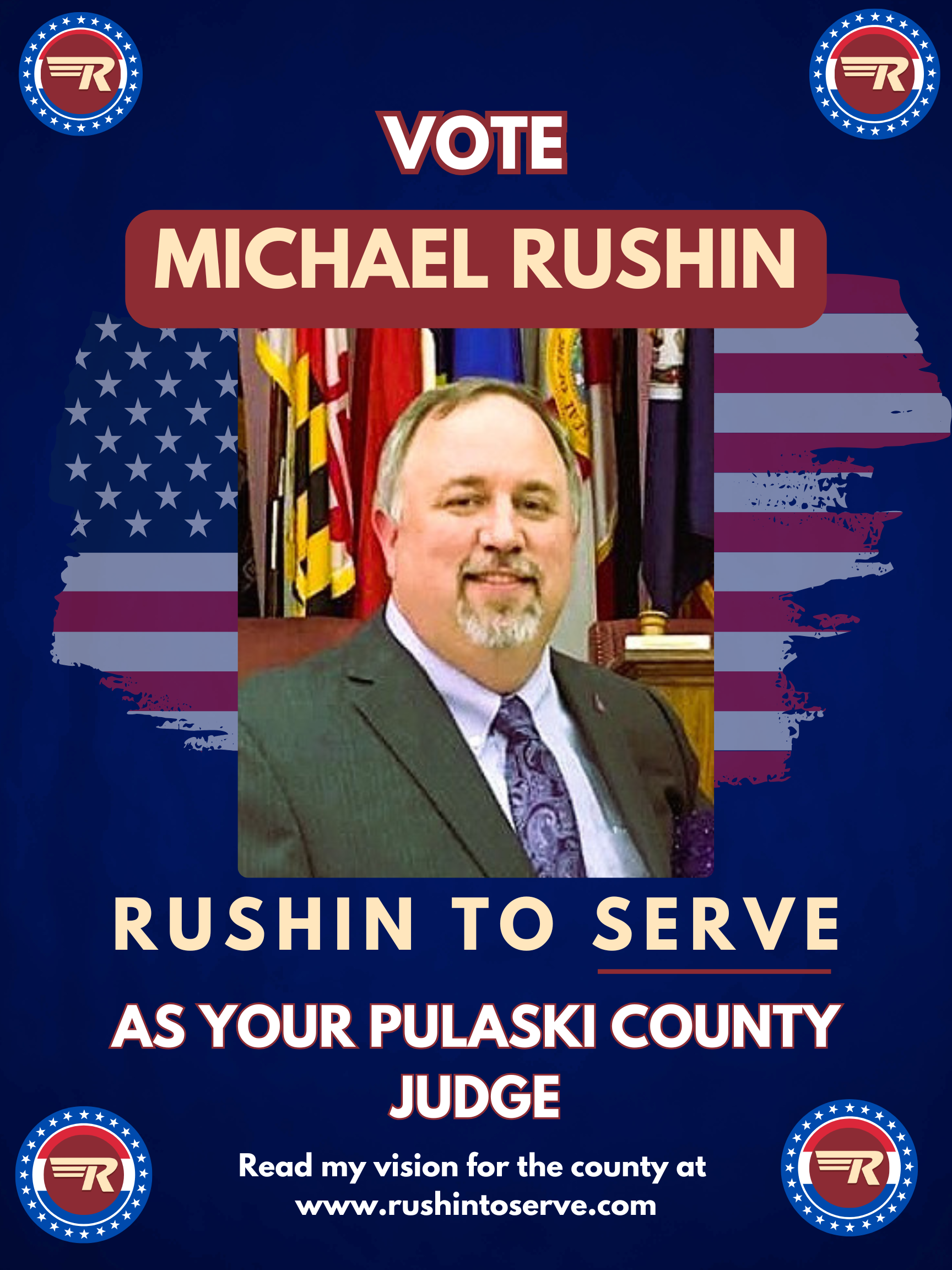 Michael Rushin Campaign Poster